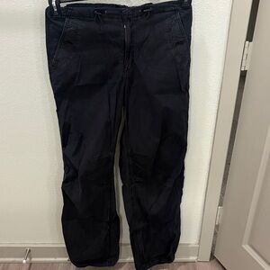 American Eagle Outfitters Black Cargo Pants